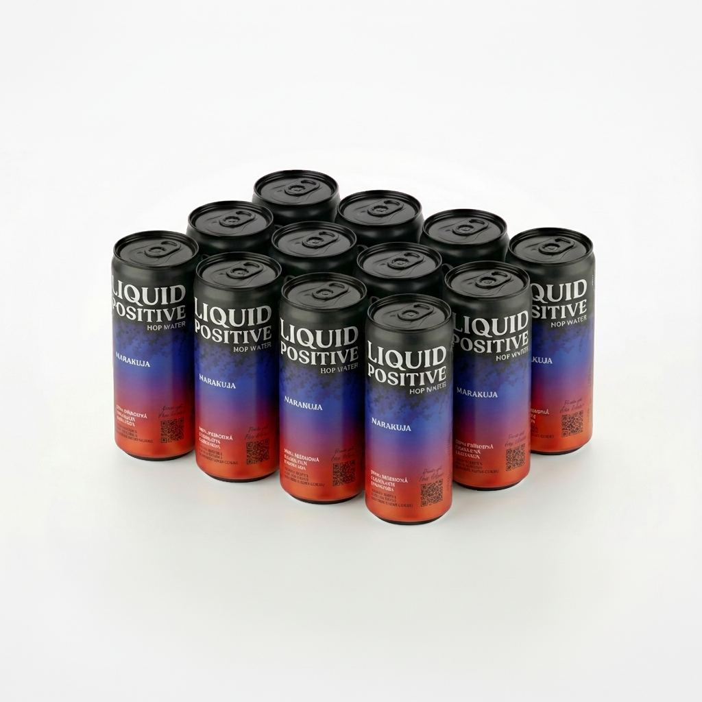 Liquid Positive chmeľová voda - Passionfruit Riot